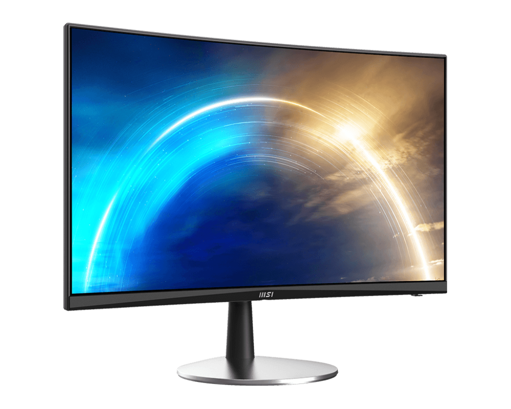 MSI Pro MP242C, 24", 1920 x 1080 (FHD), Curved VA, 75Hz, FreeSync, TUV Certified Eyesight Protection, 1ms, HDMI, Tilt