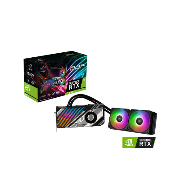 ASUS ROG Strix LC GeForce RTX 3090 Ti OC Edition 24GB GDDR6X Graphics Card