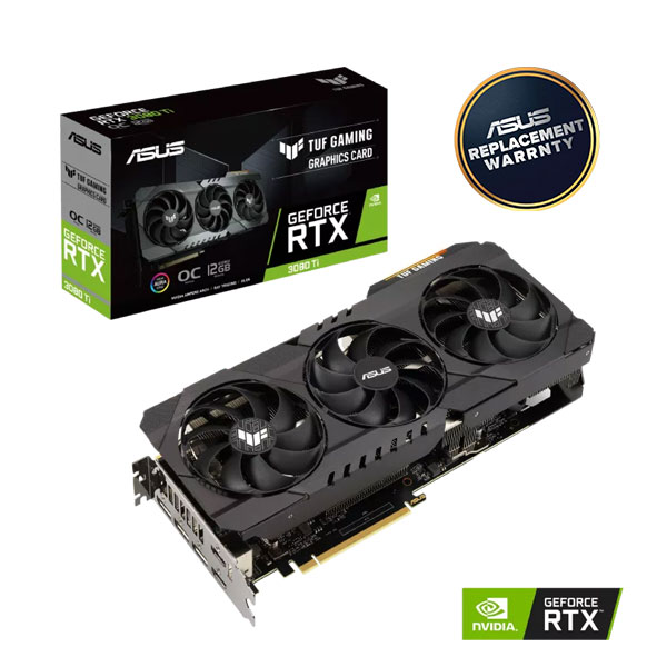 ASUS TUF Gaming GeForce RTX 3080 Ti OC Edition 12GB GDDR6X Graphics Card