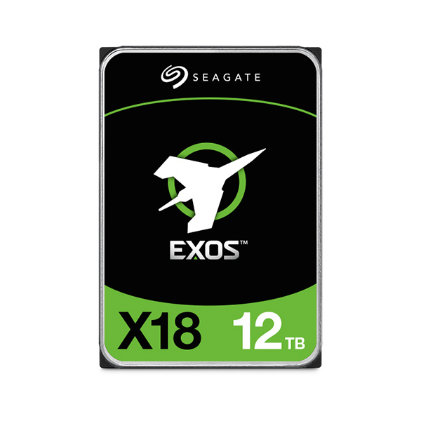 Seagate Exos X18 12TB 7200 RPM 512e SATA Enterprise HDD - ST12000NM000J