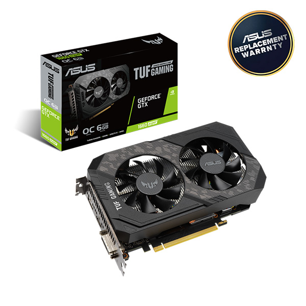 ASUS TUF Gaming GeForce GTX 1650 4GB GDDR6 Graphics Card