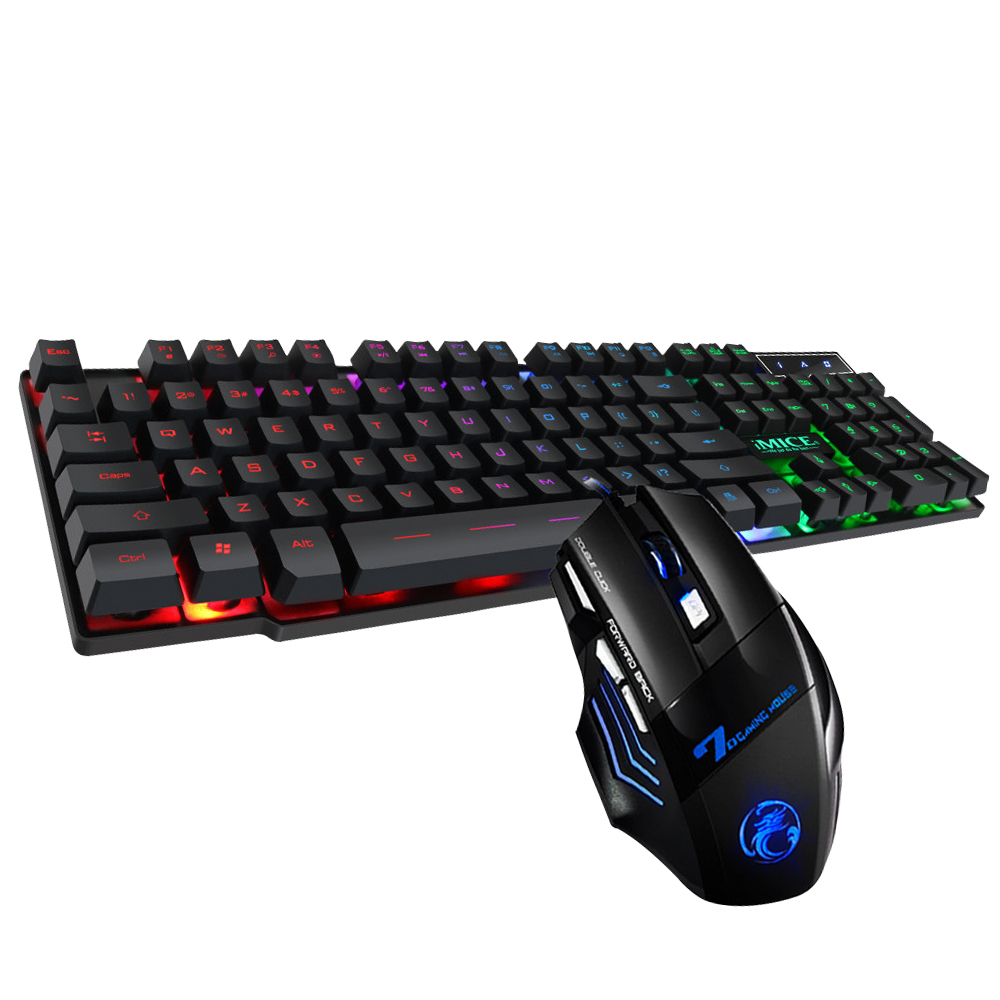iMICE KM-760 RGB Gaming Keyboard and Mouse Combo