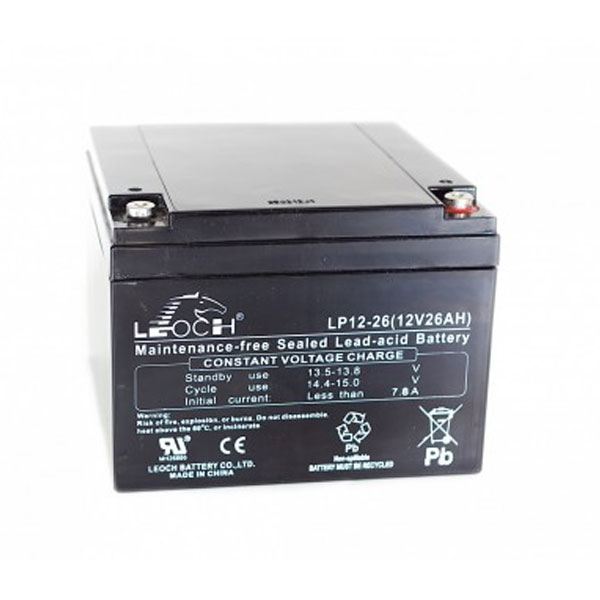 Leoch 26AH UPS Battery