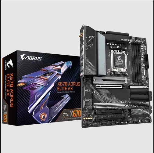 GIGABYTE X670 AORUS ELITE AX DDR5 AMD AM5 ATX Motherboard