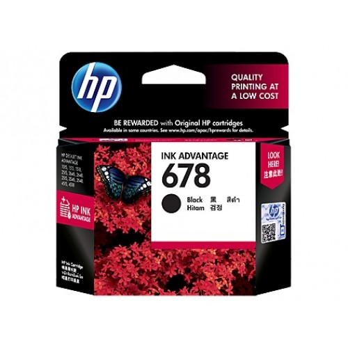 HP 680 Original Black Ink Advantage Cartridge