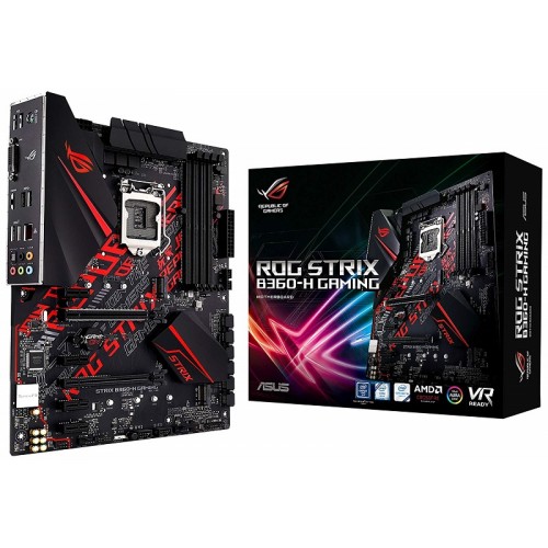 Asus ROG STRIX B360-H GAMING 8th Gen ATX Motherboard