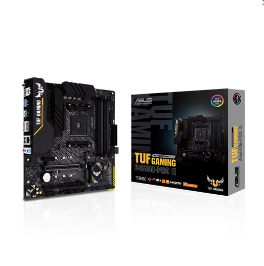 ASUS TUF GAMING B450M-PRO II AMD AM4 Micro-ATX Gaming Motherboard