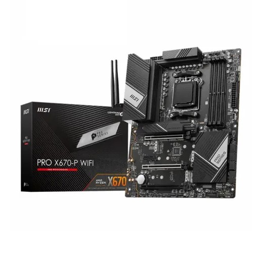 MSI PRO X670-P WIFI DDR5 AMD AM5 ATX Motherboardz