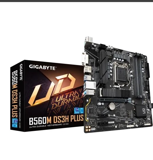 GIGABYTE B560M DS3H PLUS 10th and 11th Gen Micro ATX Motherboard