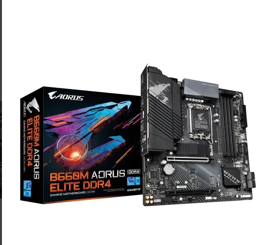 GIGABYTE B660M AORUS ELITE DDR4 12th Gen Micro ATX Motherboard