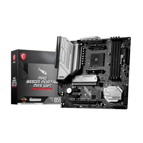 MSI MAG B550M MORTAR MAX WIFI AMD AM4 Micro-ATX Motherboard