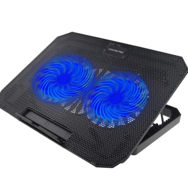 Laptop Cooling Pad N11 With 2 Dual Fan Cooling fan