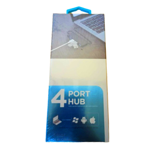 USB HUB 3.1 4 Port Metal Body Box