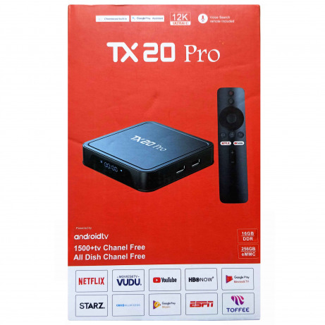 TX20 Pro 12K ULTRA HD Android Smart TV Box Price In BD